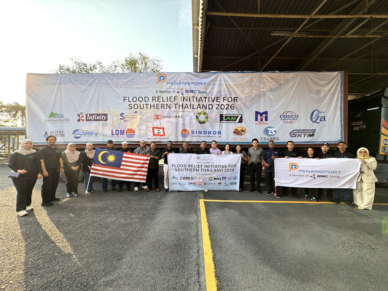Read more about the article PENANG PORT EXTENDS FLOOD RELIEF INITIATIVE FOR SOUTHERN THAILAND 2026
