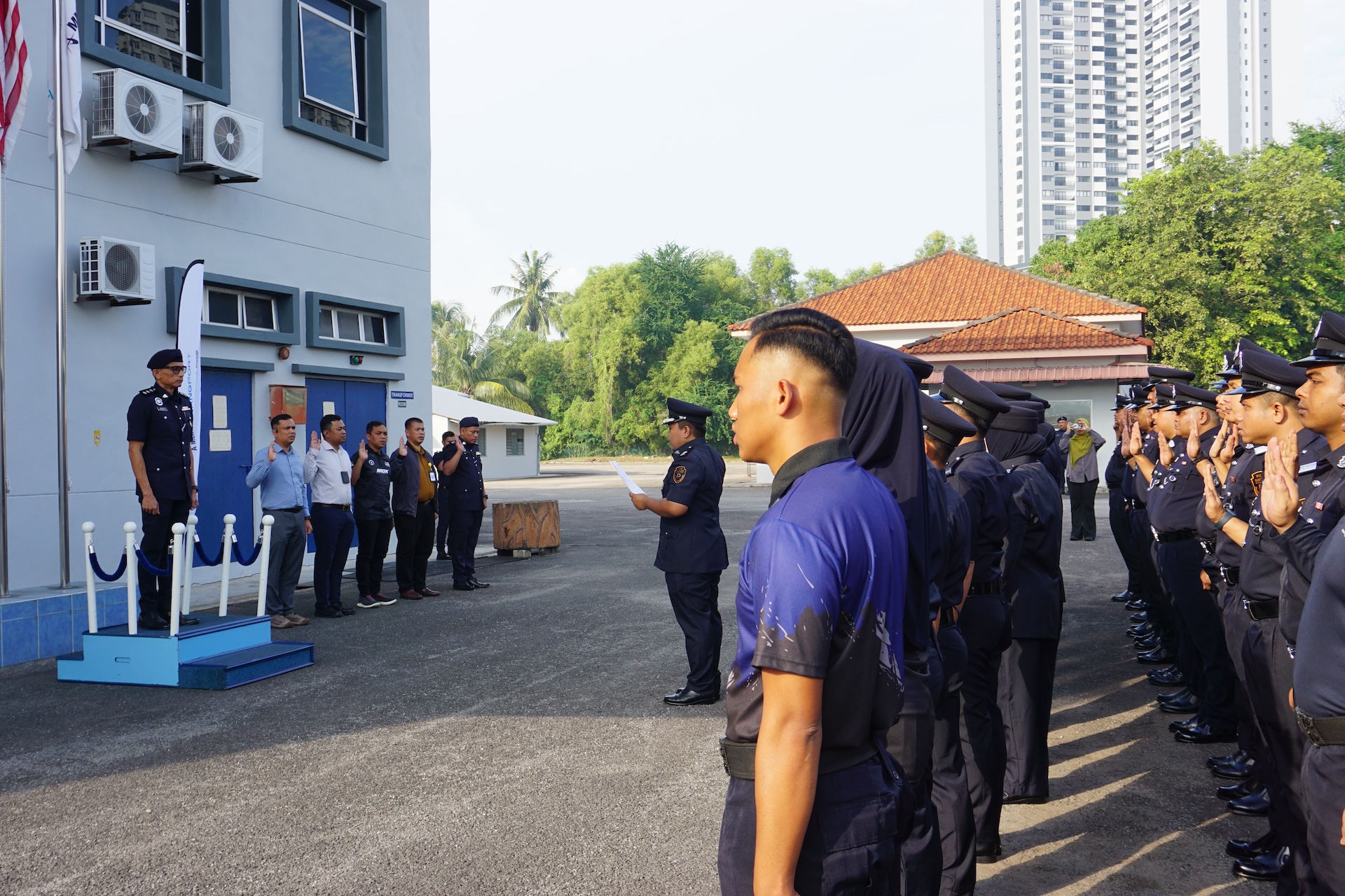 Read more about the article PENANG PORT AUXILIARY POLICE RENEW DRUG-FREE PLEDGE, REAFFIRM COMMITMENT TO INTEGRITY AND PROFESSIONALISM